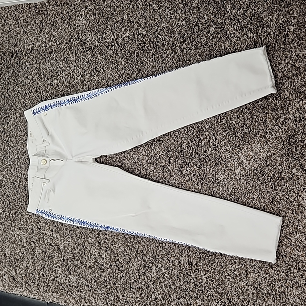 White Lilly Pulitzer denim pants